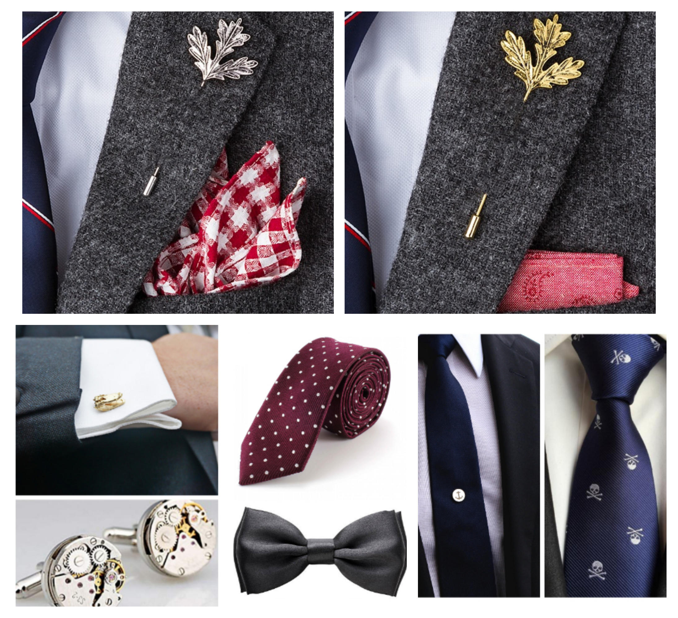 Accessories With Wedding Suits For Men