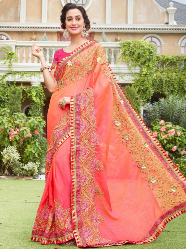 reception sarees for indian weddings
