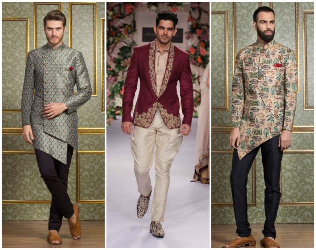 latest indo western sherwani