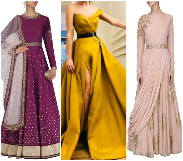 Simple & Affordable Indian Gowns For Every Girl To Wear On Wedding Night Youme And Trends