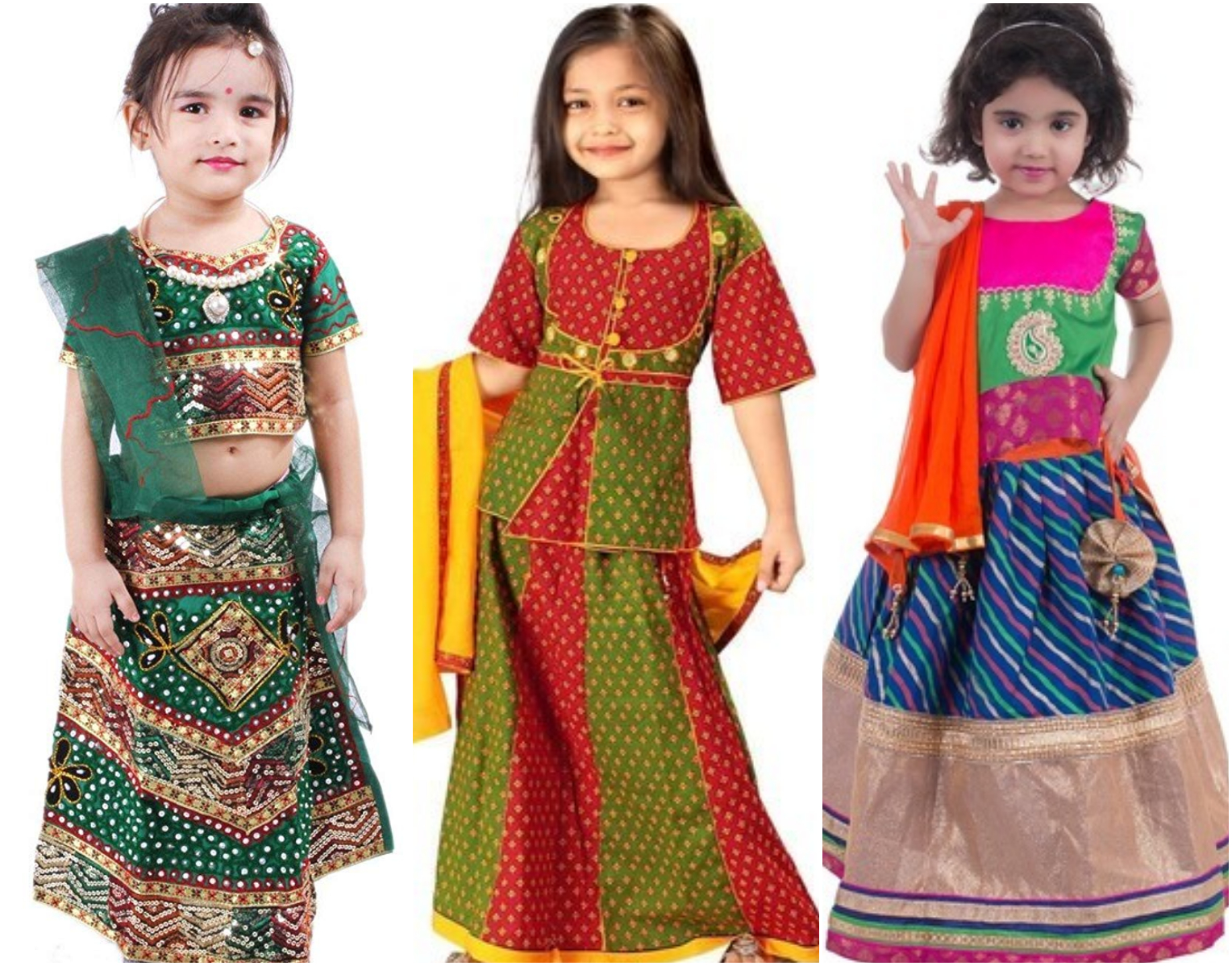 Top 30+ Stylish Kids Lehengas Choli And Outfit Ideas for Your Little ...