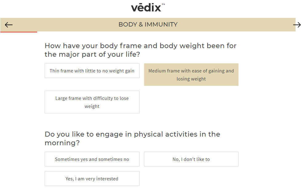 Vedix survey