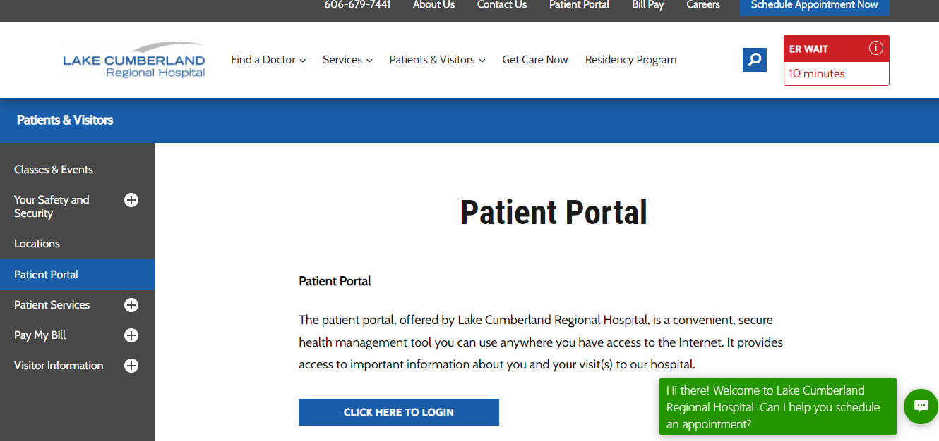 LCMA Patient Portal