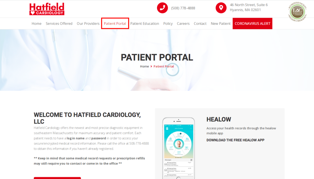 Hatfield Medical Group Patient Portal
