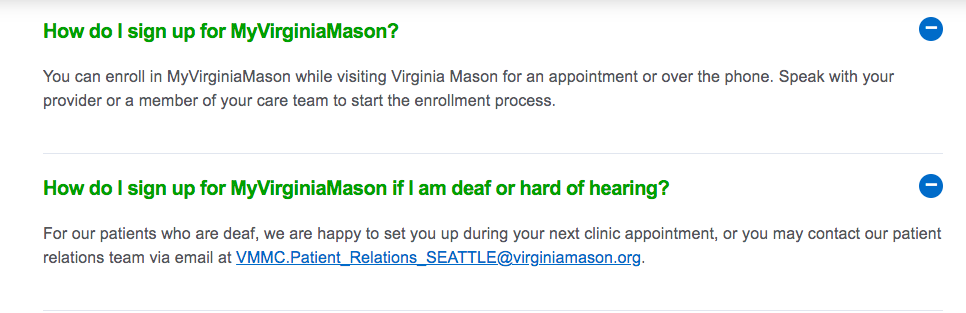 My Virginia Mason Patient Portal