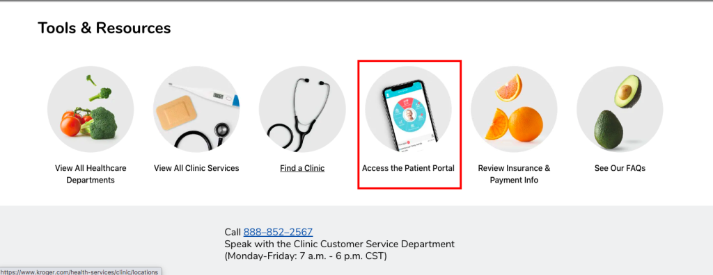 Little Clinic Patient Portal Login - www.kroger.com - Updated 2023