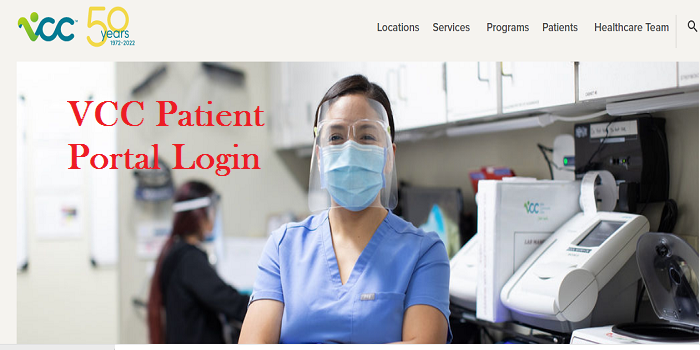 VCC Patient Portal Login