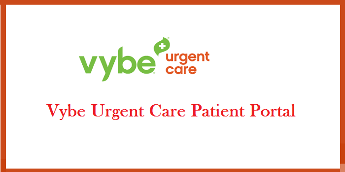 Vybe Urgent Care Patient Portal
