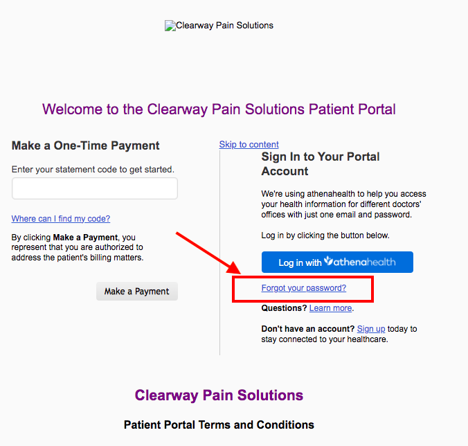 Clearway Patient Portal Login www clearwaypain Updated 2023