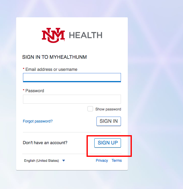 UNM Patient Portal