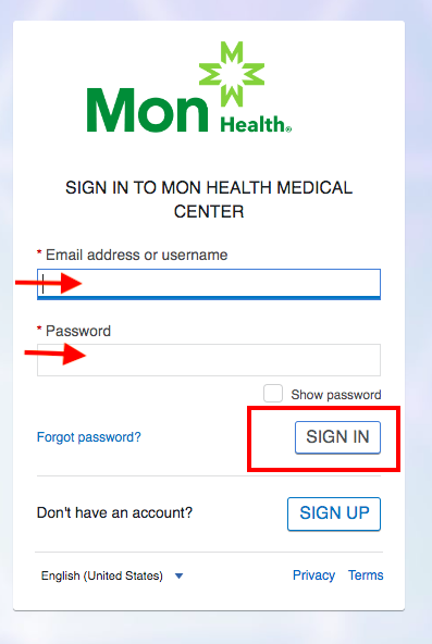 Mon Health Patient Portal