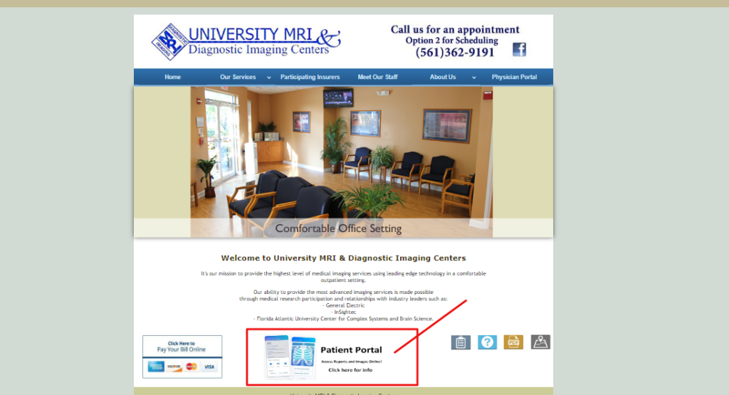 University Center Imaging Patient Portal