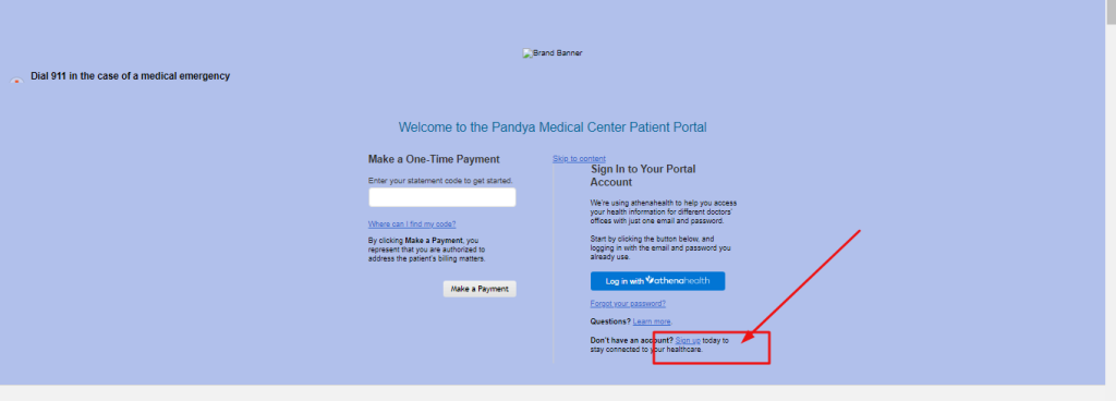Pandya Medical Center Patient Portal