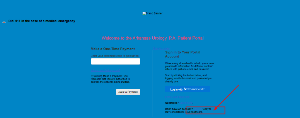 Arkansas Urology Patient Portal