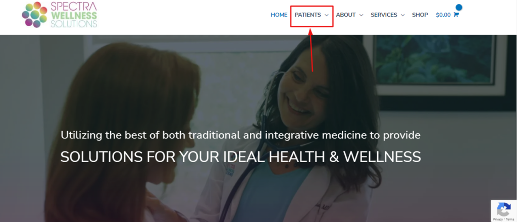 Spectra Wellness Portal