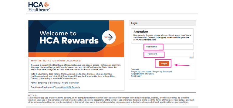 HCAhrAnswers Login Www hcarewards Updated 2023