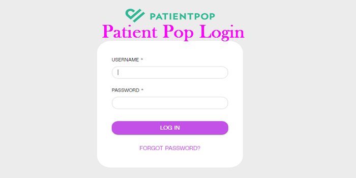 Patient Pop Login