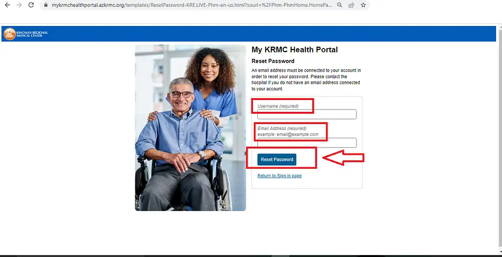 KRMC Patient Portal