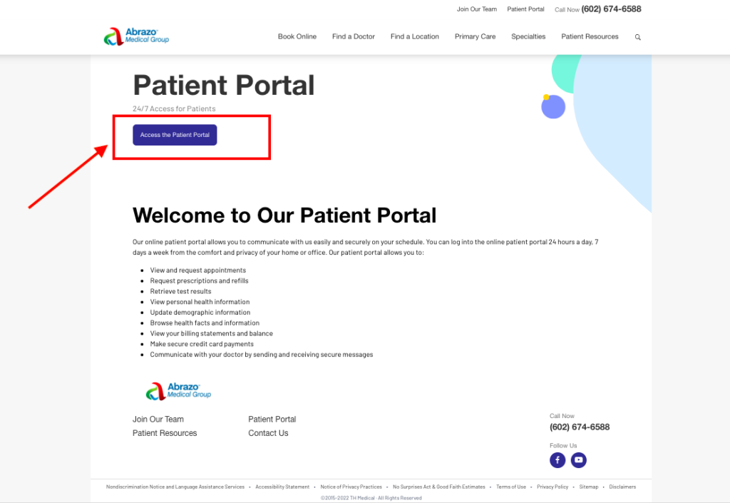 Abrazo Patient Portal Login Www abrazomedicalgroup Updated 2023