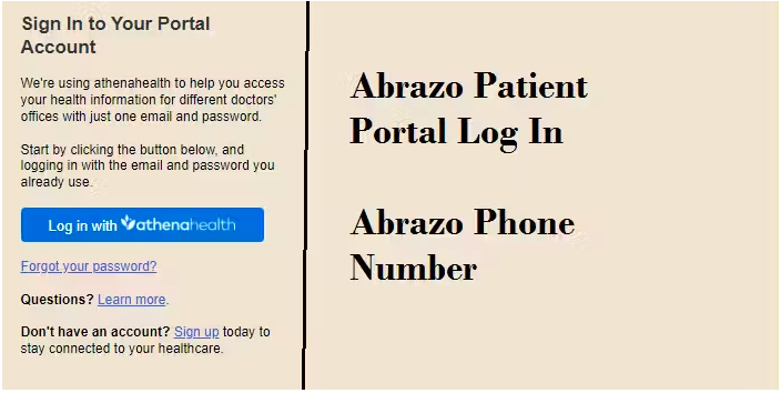 Abrazo Patient Portal Login Www abrazomedicalgroup Updated 2023