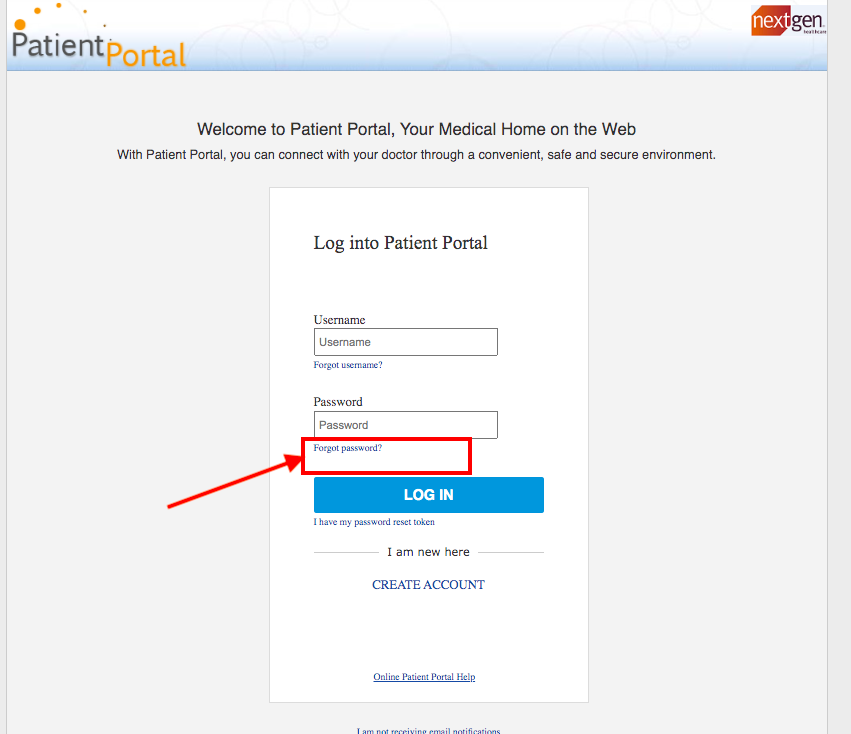 Gibson Area Hospital Patient Portal 