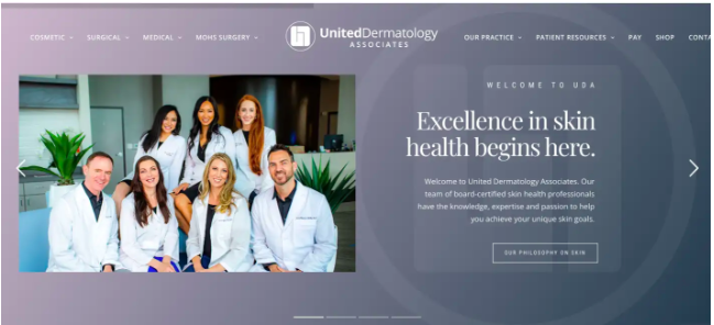 United Dermatology Associates Patient Portal