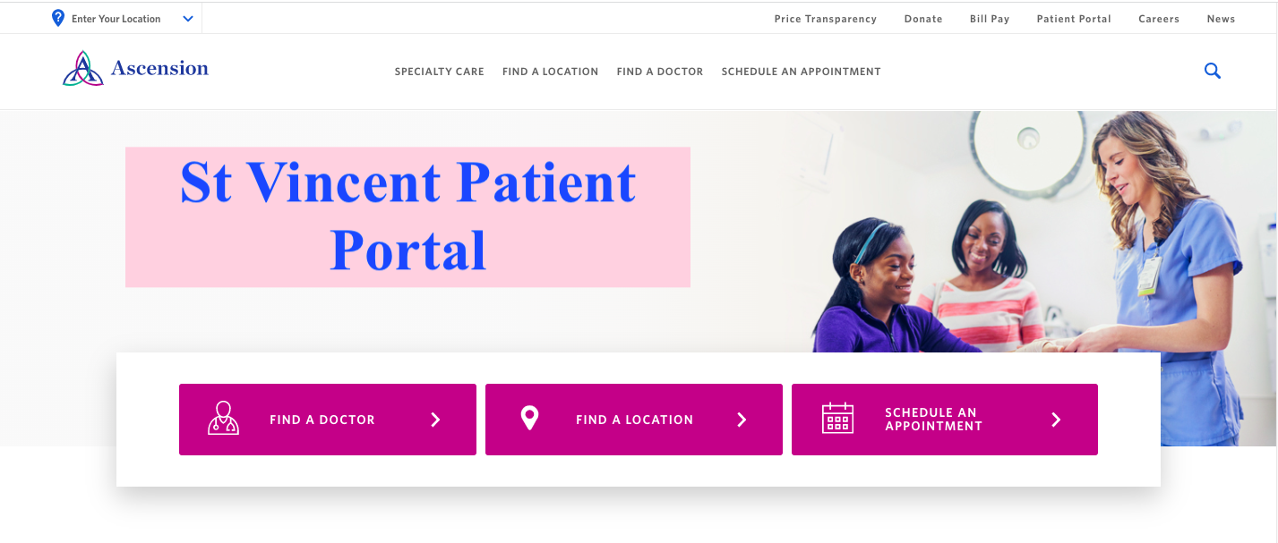 st vincent patient portal