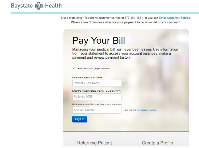 Mybaystatehealth Patient Portal Login Www baystatehealth 