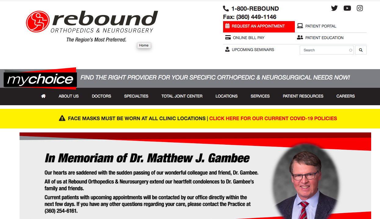 Rebound Patient Portal