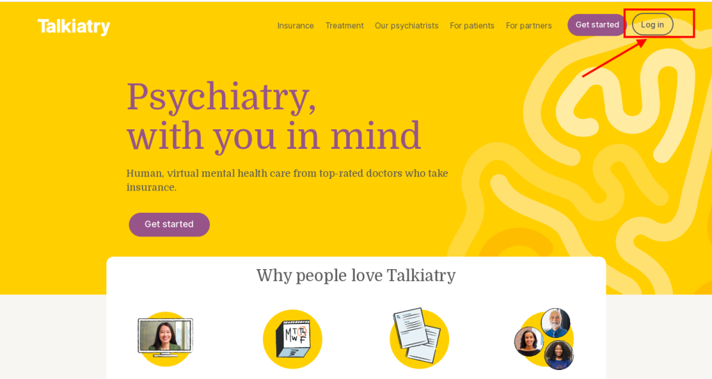 Talkiatry Patient Portal
