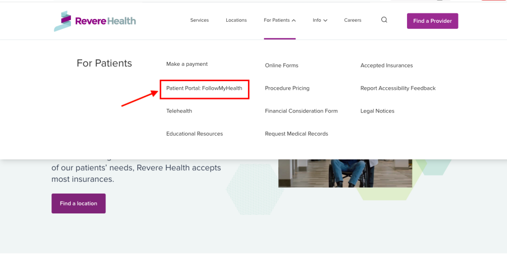 Revere Health Patient Portal