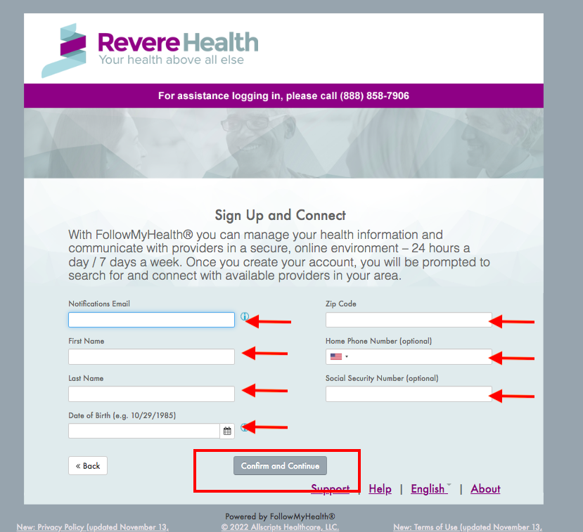 Revere Health Patient Portal