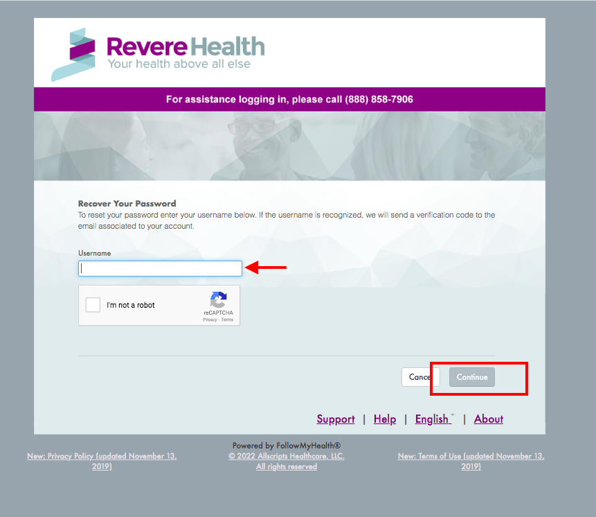 Revere Health Patient Portal