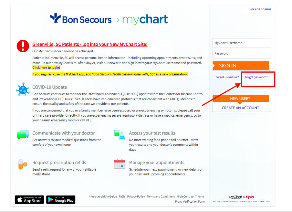 Bon Secours MyChart Patient Portal Login Www bonsecours Updated 