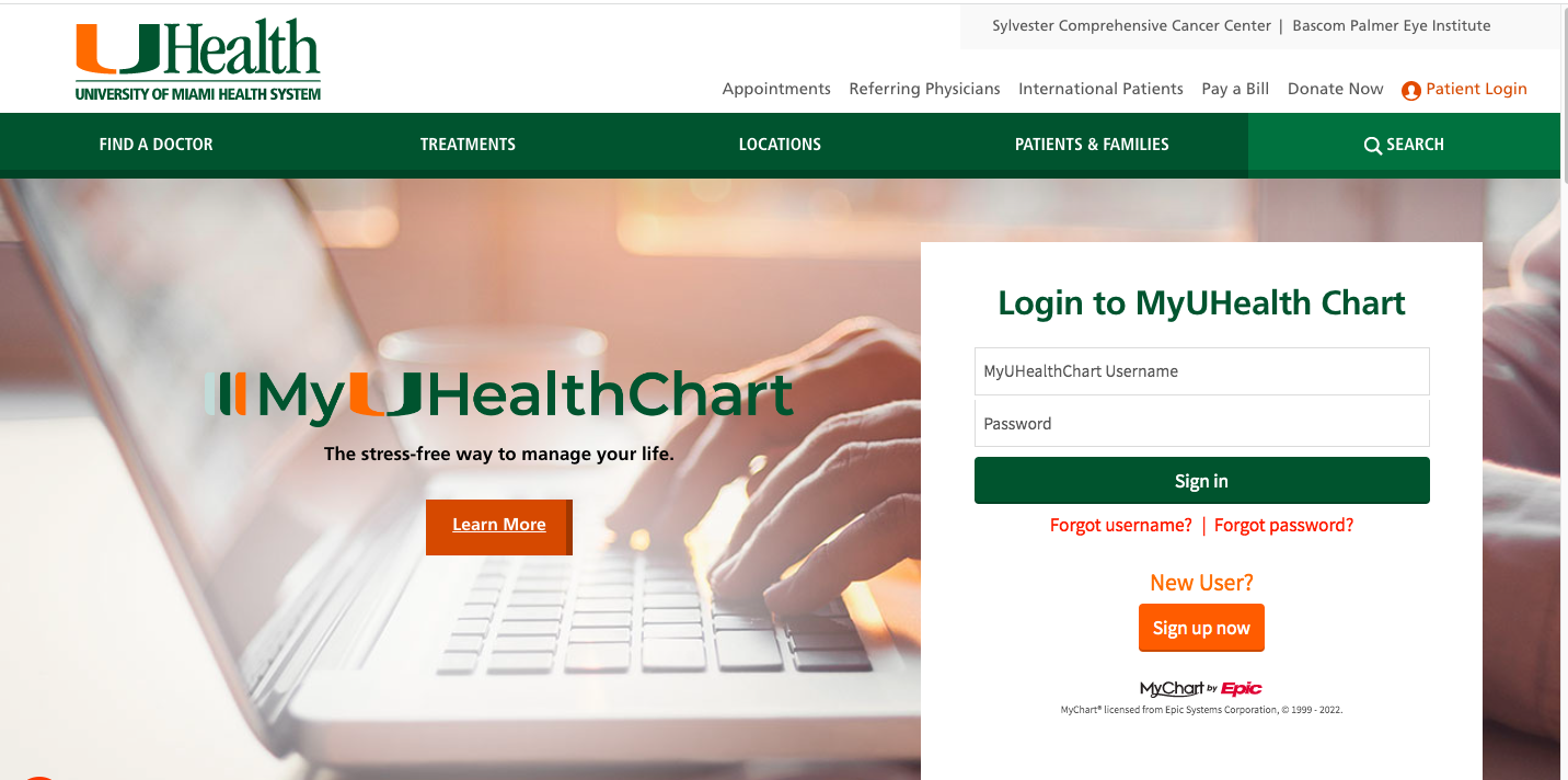 Uhealth Patient Portal