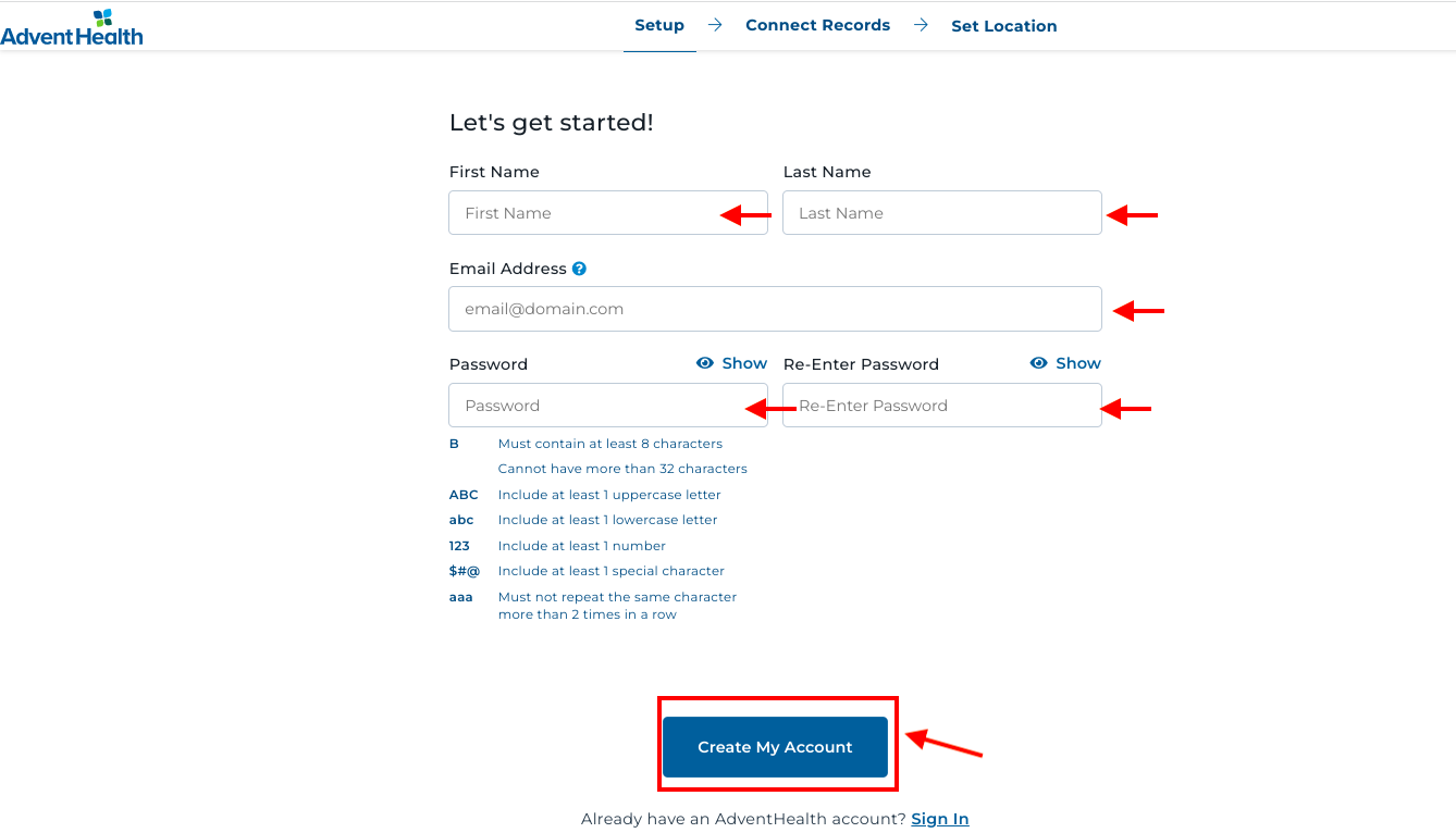 Adventhealth patient portal login www account adventhealth 