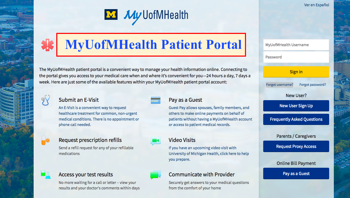 MyUofMHealth Patient Portal