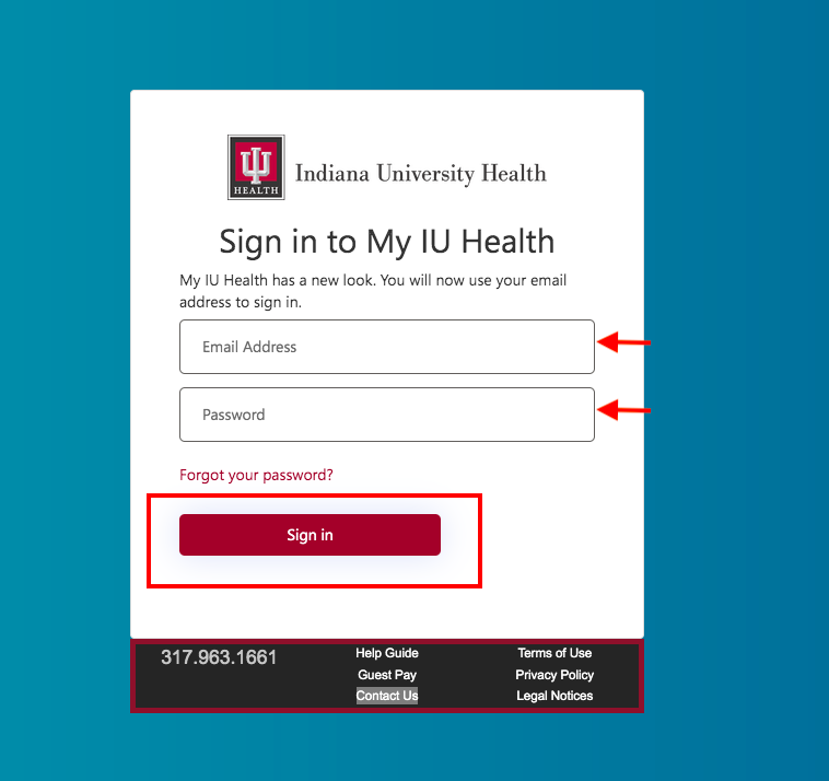 IU Health Patient Portal 