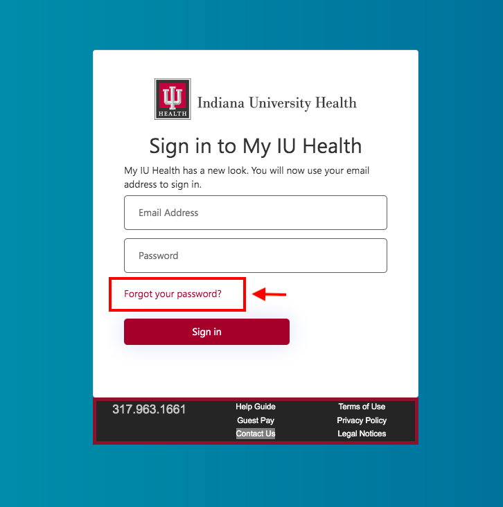 IU Health Patient Portal 