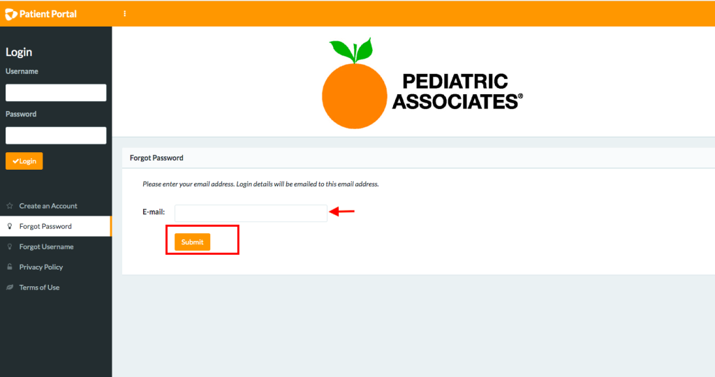 Pediatric Associates Patient Portal
