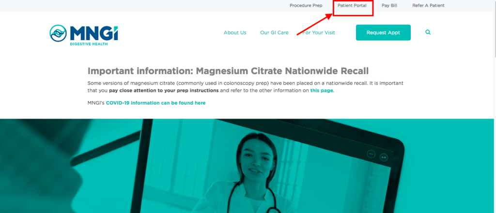Mngi Patient Portal