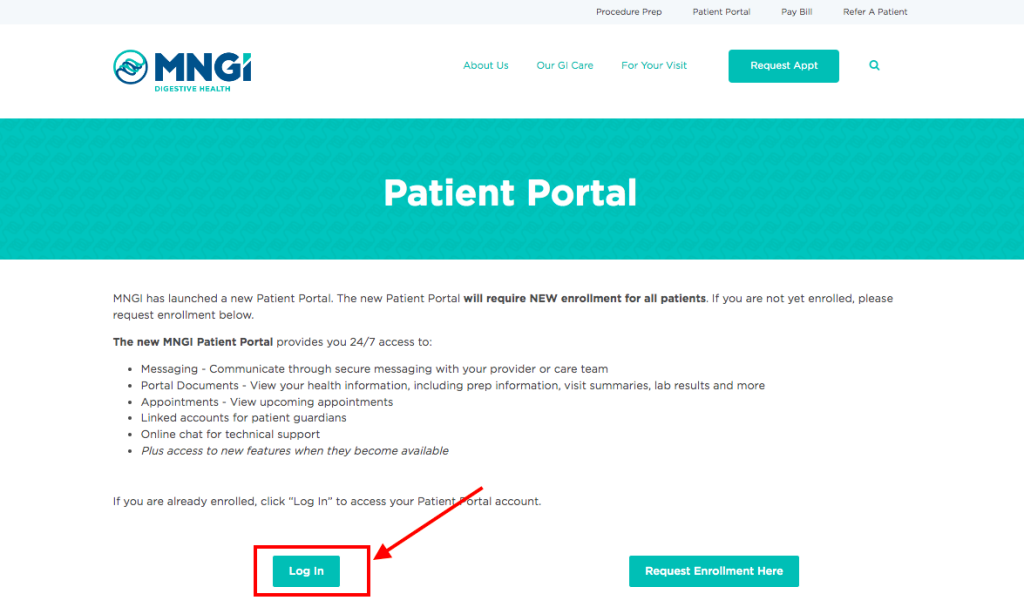 Mngi Patient Portal