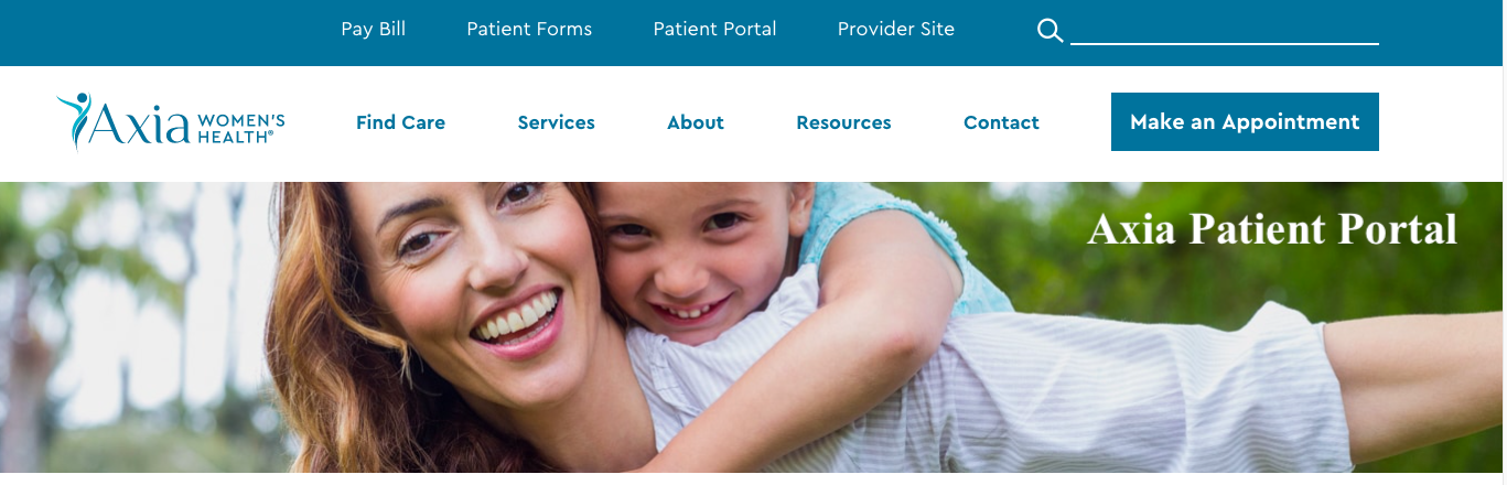 Axia Patient Portal