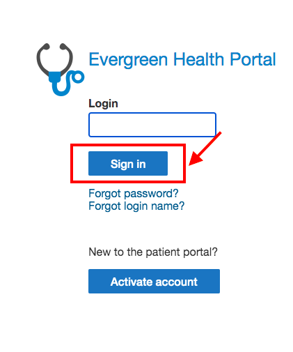 Patient Portal Evergreen