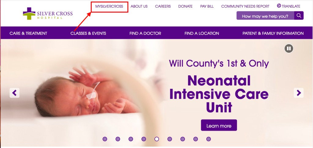 Silver Cross Patient Portal