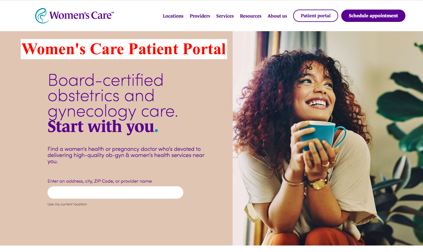Women's Care Patient Portal