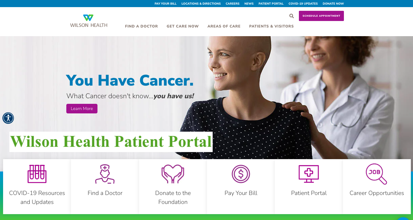 Wilson Health Patient Portal