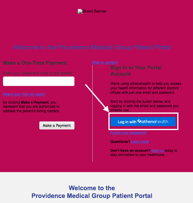 Providence Medical Group Dayton Ohio Patient Portal Login