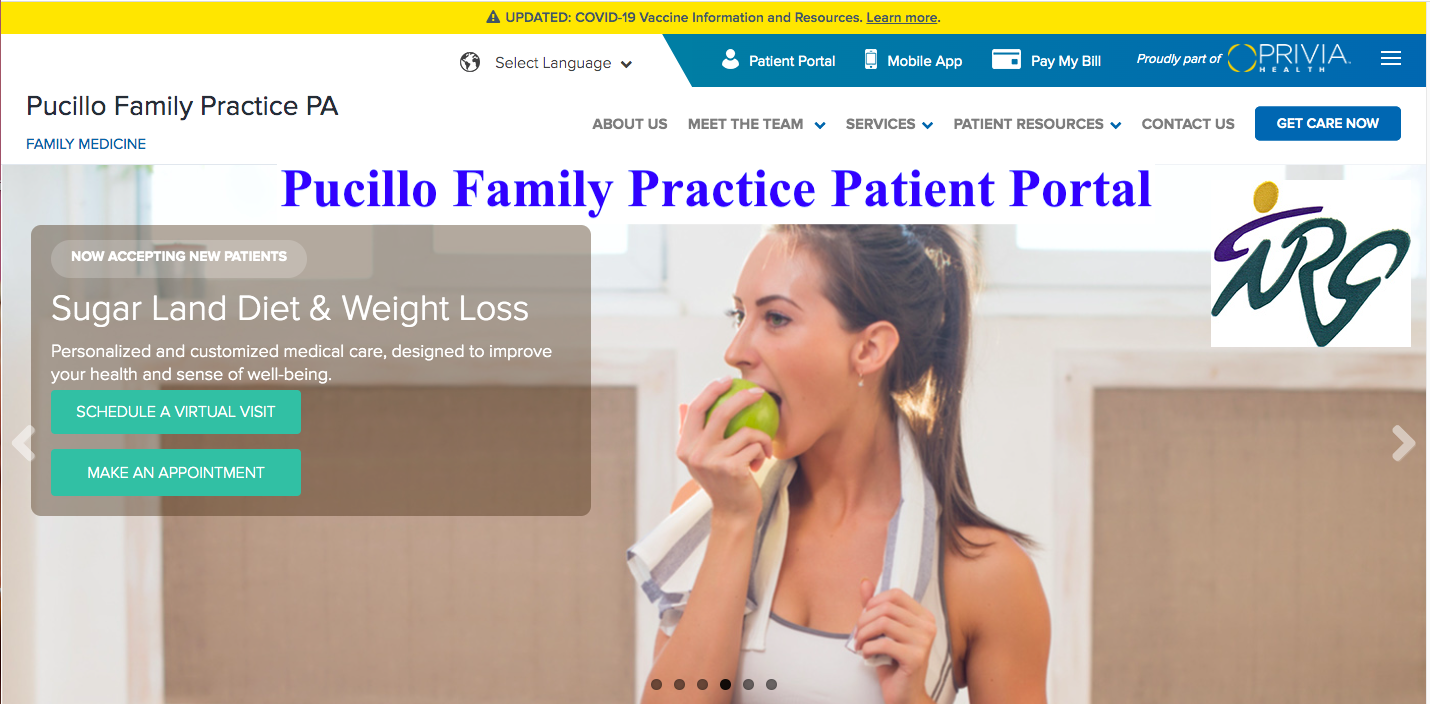 Pucillo Family Practice Patient Portal Login