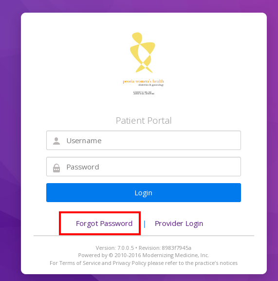 Peoria Women's Health Patient Portal Login Updated 2023